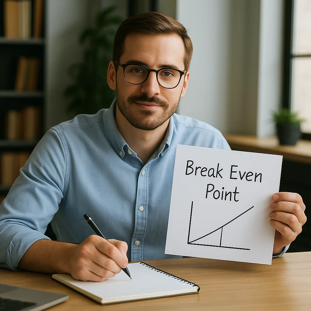 CEO with Break Even Point CEO coach for business